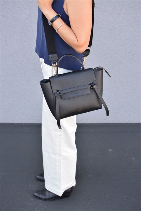 celine nano belt blue|celine nano belt bag review.